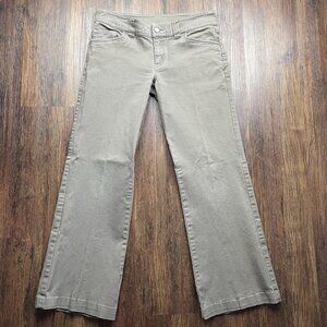 Patagonia Womens Pants 6 Gray Negril Bootcut Stretch Twill Hiking Climbing